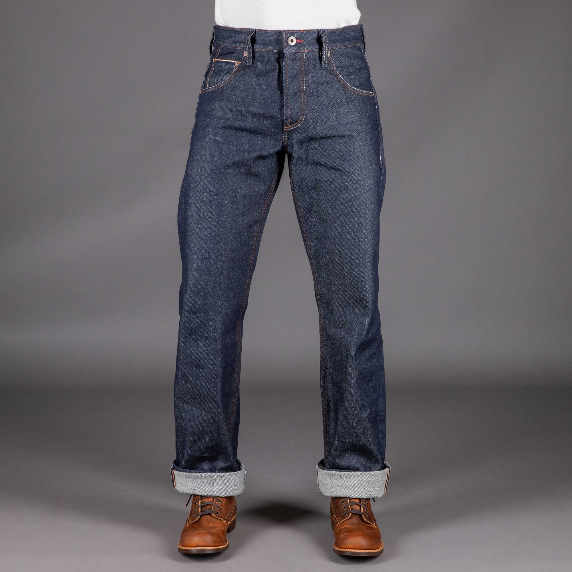 Straight leg denim pantsStraight leg (high) denim pants 13.5 ozPantsBritish Parts Lucerne