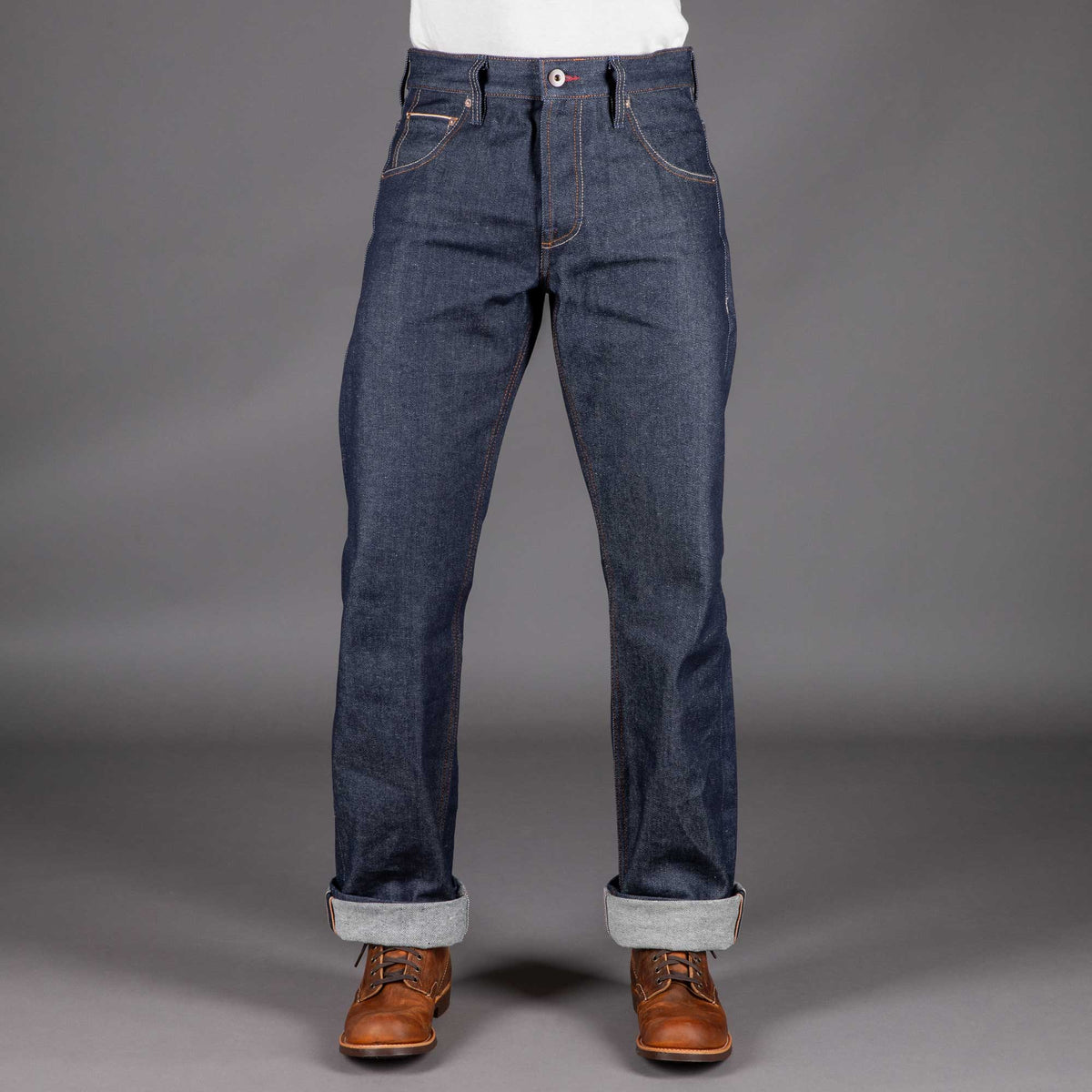 Straight leg denim pantsStraight leg (high) denim pants 13.5 ozPantsBritish Parts Lucerne