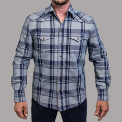 Blaumann JeanspantsStraight shirt Indigo plaidShirtBritish Parts Lucerne