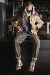 Blaumann JeanspantsStraight shirt Moleskin BeigeShirtBritish Parts Lucerne