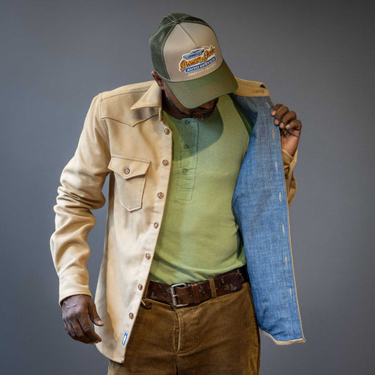 Blaumann JeanspantsStraight shirt Moleskin BeigeShirtBritish Parts Lucerne