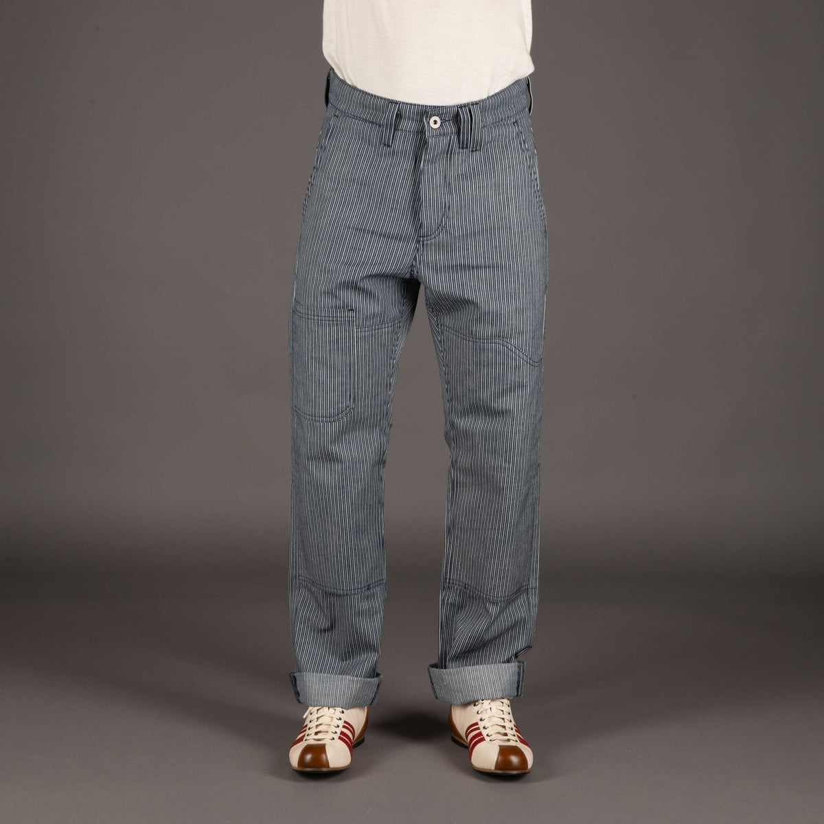 Blue man jeansstriped beach pants - lightPantsBritish Parts Lucerne