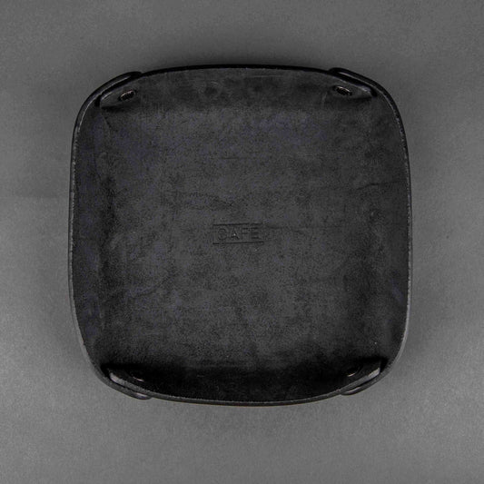Cafe LeatherLeather Valet Tray All BlackWalletBritish Parts Lucerne