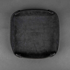 Cafe LeatherLeather Valet Tray All BlackWalletBritish Parts Lucerne