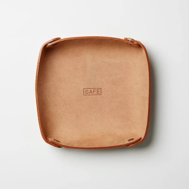 Cafe LeatherLeather Valet Tray RoastedPurseBritish Parts Lucerne