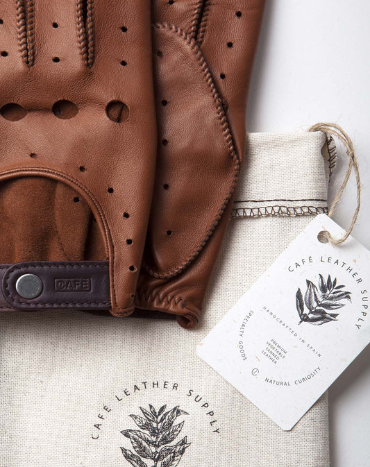 Cafe LeatherTriton car gloves in brownCar glovesBritish Parts Lucerne
