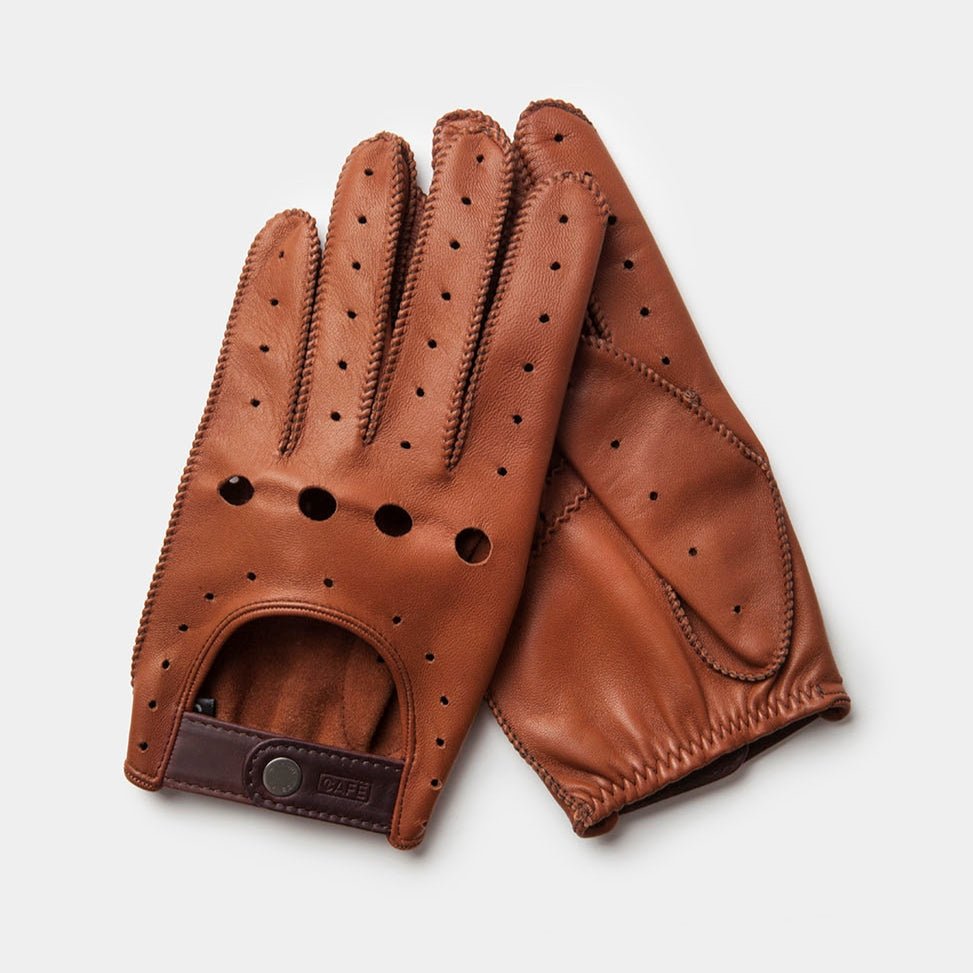 Cafe LeatherTriton car gloves in brownCar glovesBritish Parts Lucerne