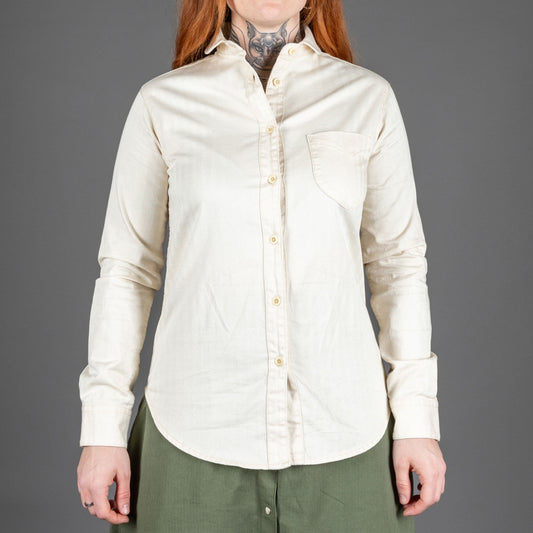 Captain Santors Women's Blouse 8802 CG413 White Cotton Blouse British Parts Luzern