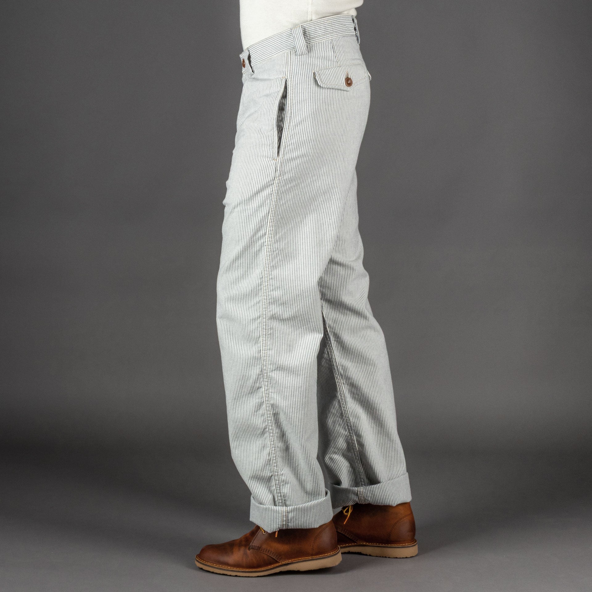 Captain SantorsLegionaire Pant CLK05 Blu (striped)PantsBritish Parts Luzern