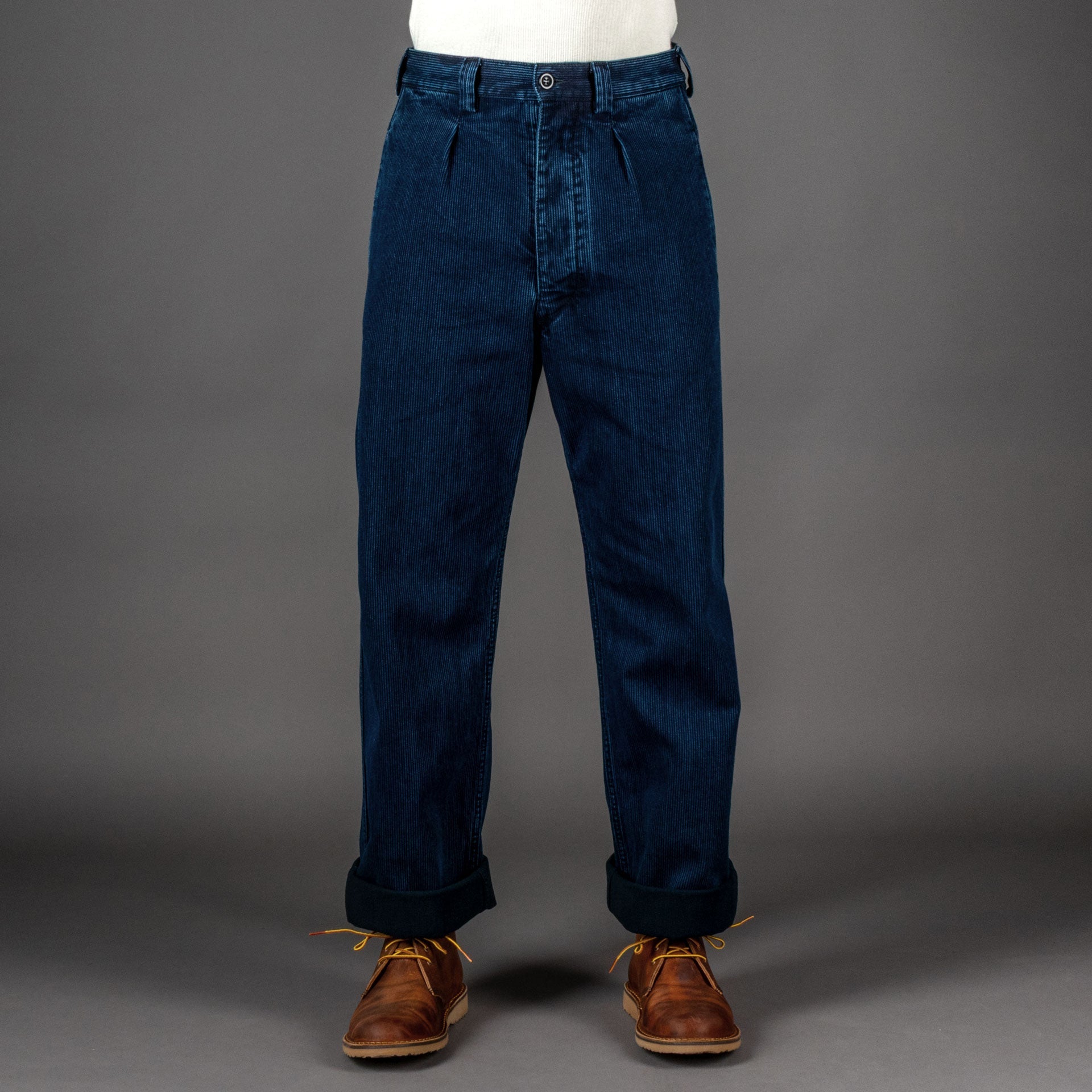 Captain SantorsLegionaire Pant Indigo Cotton (Cord)PantsBritish Parts Lucerne