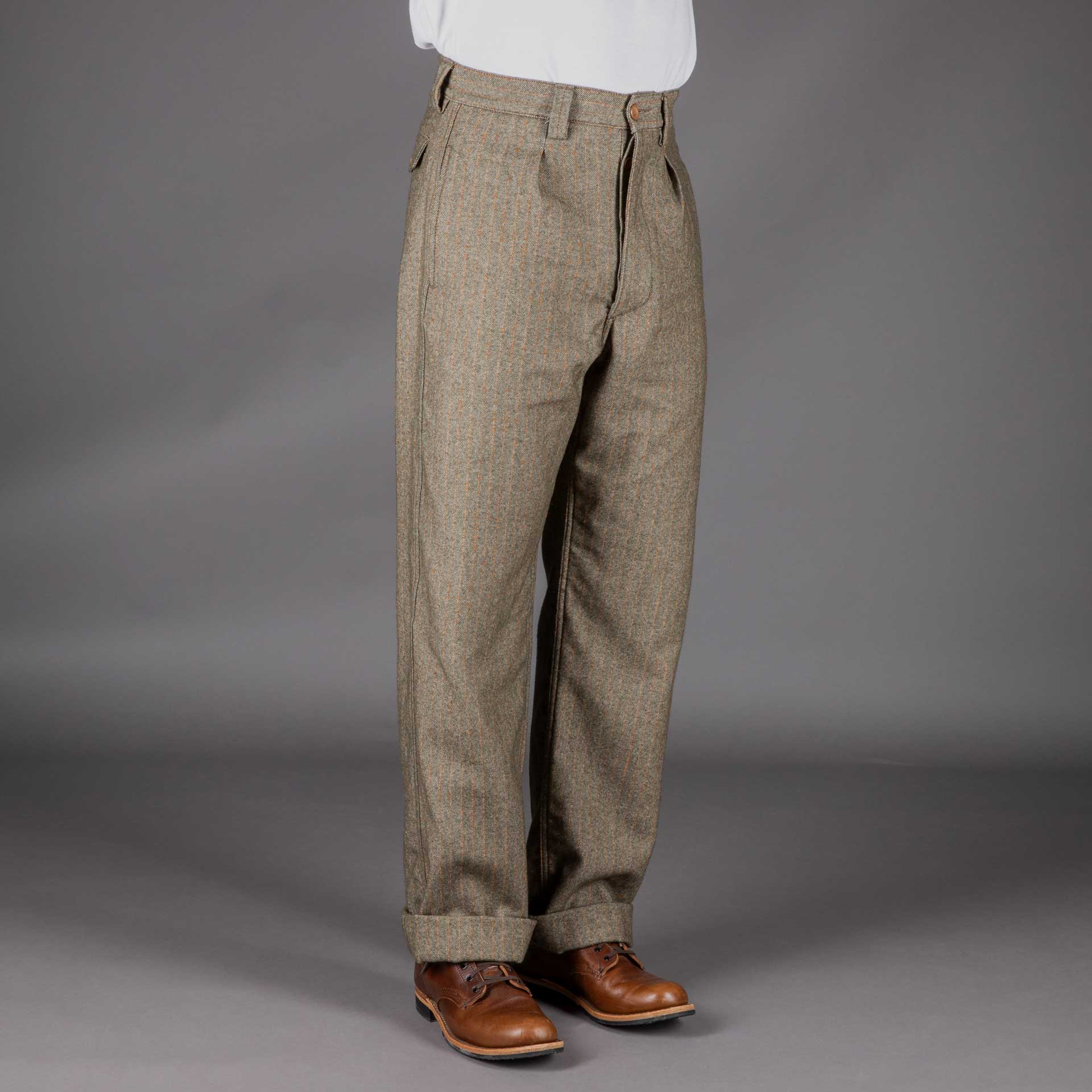 Captain SantorsTrousers 3312 CP 503 GreenPantsBritish Parts Lucerne