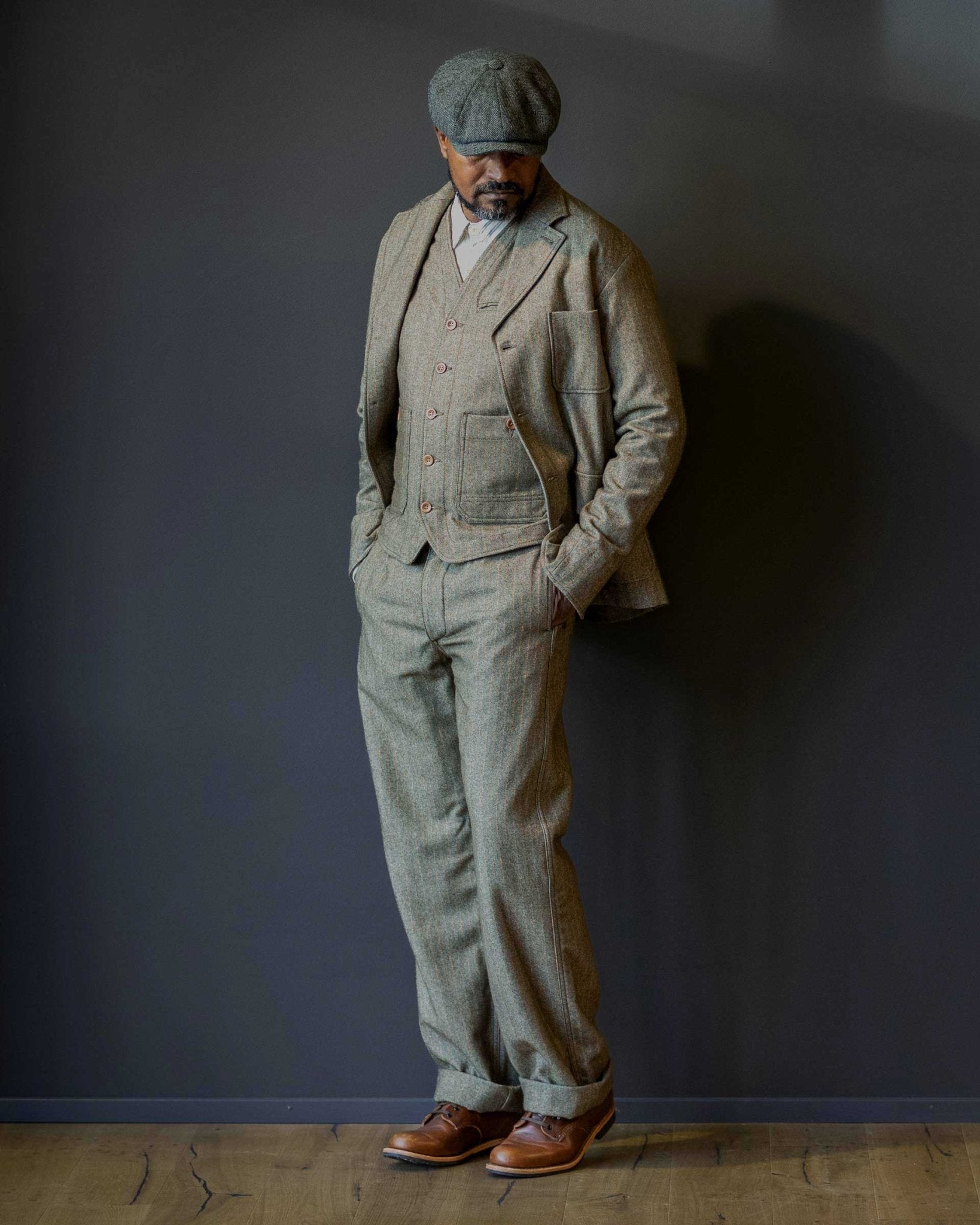 Captain SantorsTrousers 3312 CP 503 GreenPantsBritish Parts Lucerne