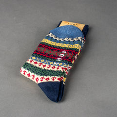 COTSWOLDS Cotton Socks - Ink Blue