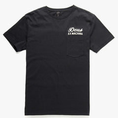 Deus Ex MachinaBiarritz Address Pocket T-Shirt blackT-ShirtBritish Parts Lucerne