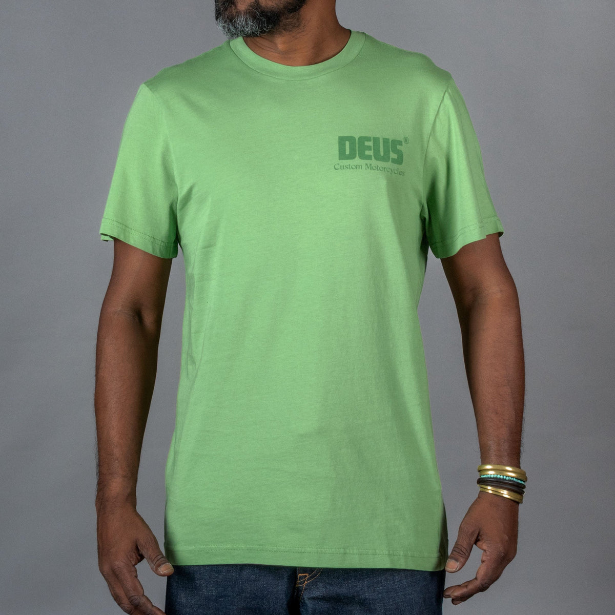 Deus Ex MachinaDrop Down T-Shirt greenT-ShirtBritish Parts Lucerne