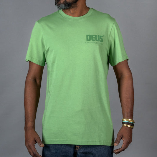 Deus Ex MachinaDrop Down T-Shirt greenT-ShirtBritish Parts Lucerne