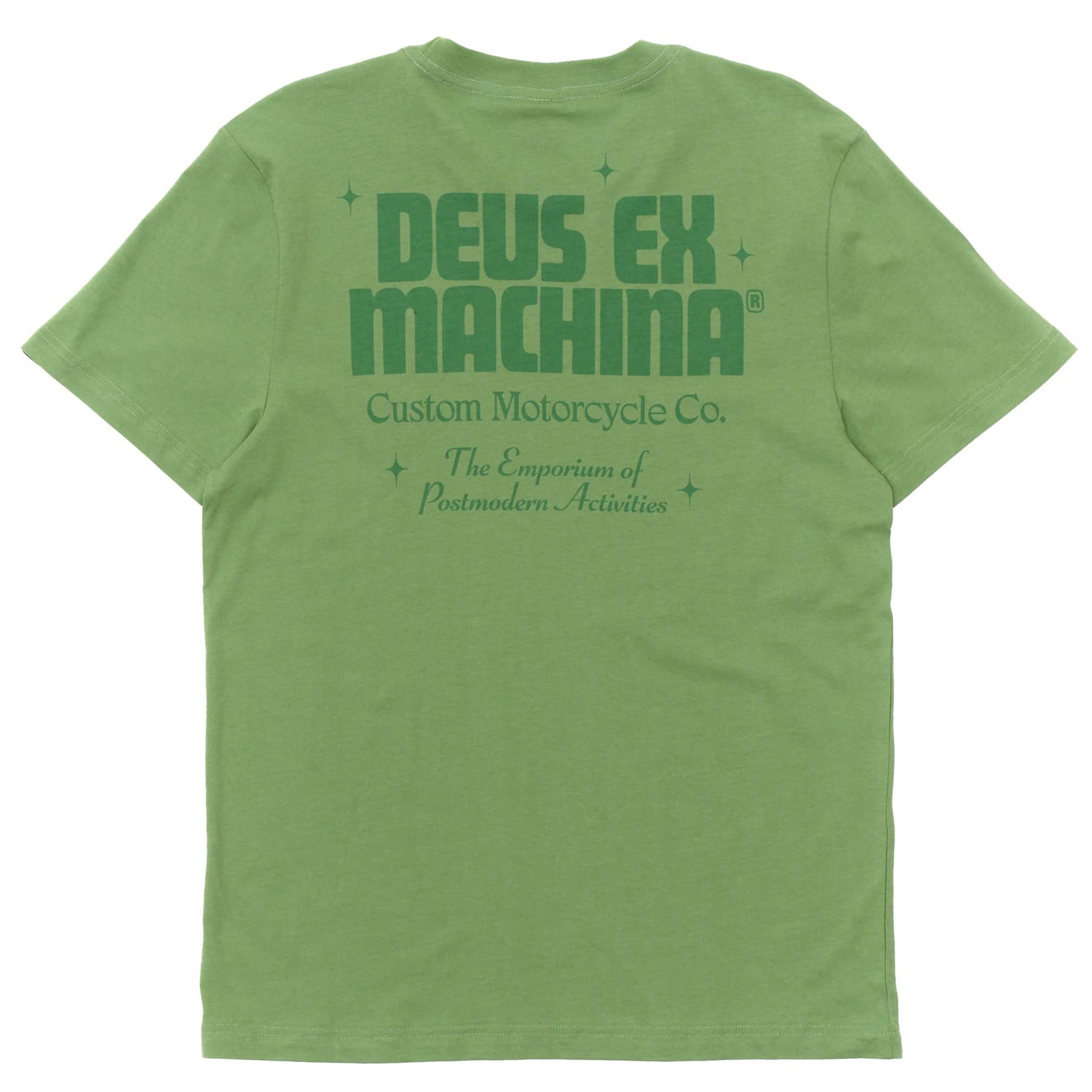 Deus Ex MachinaDrop Down T-Shirt greenT-ShirtBritish Parts Lucerne