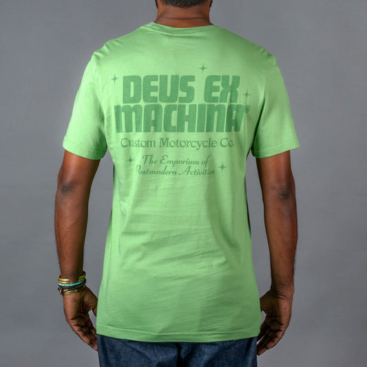 Deus Ex MachinaDrop Down T-Shirt greenT-ShirtBritish Parts Lucerne