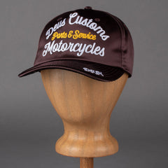 Deus Ex MachinaIota Trucker Cap Choc PlumCapBritish Parts Lucerne