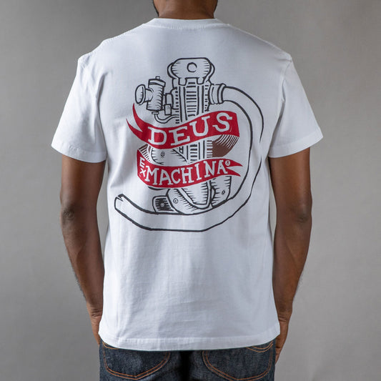 Deus Ex MachinaJailer Sappy T-Shirt whiteT-ShirtBritish Parts Lucerne