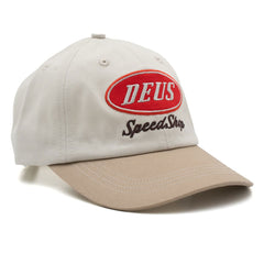 Deus Ex MachinaSpeedshop Cap Dirty WhiteCapBritish Parts Lucerne