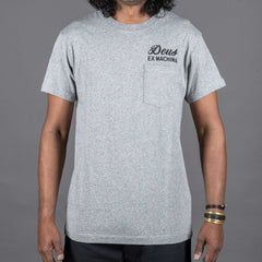 Deus Ex MachinaVenice Address Pocket T-Shirt gray mottledT-ShirtBritish Parts Lucerne