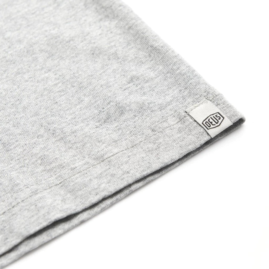 Deus Ex MachinaVenice Address Pocket T-Shirt gray mottledT-ShirtBritish Parts Lucerne