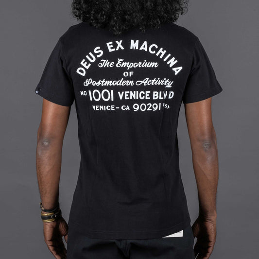 Deus Ex MachinaVenice Address Pocket T-Shirt blackT-ShirtBritish Parts Lucerne
