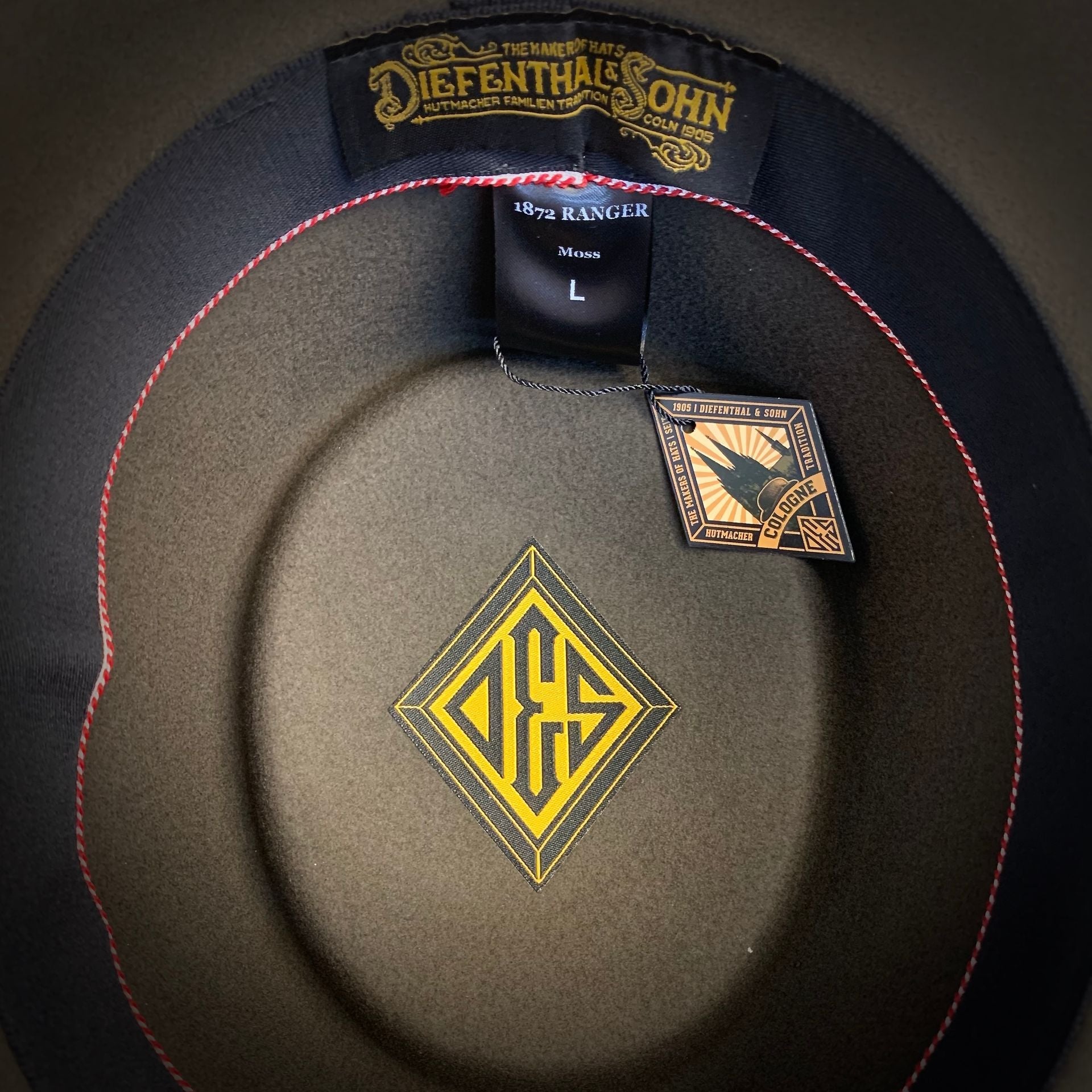 Diefenthal & Sohn1872 Ranger Hat MossHutBritish Parts Lucerne