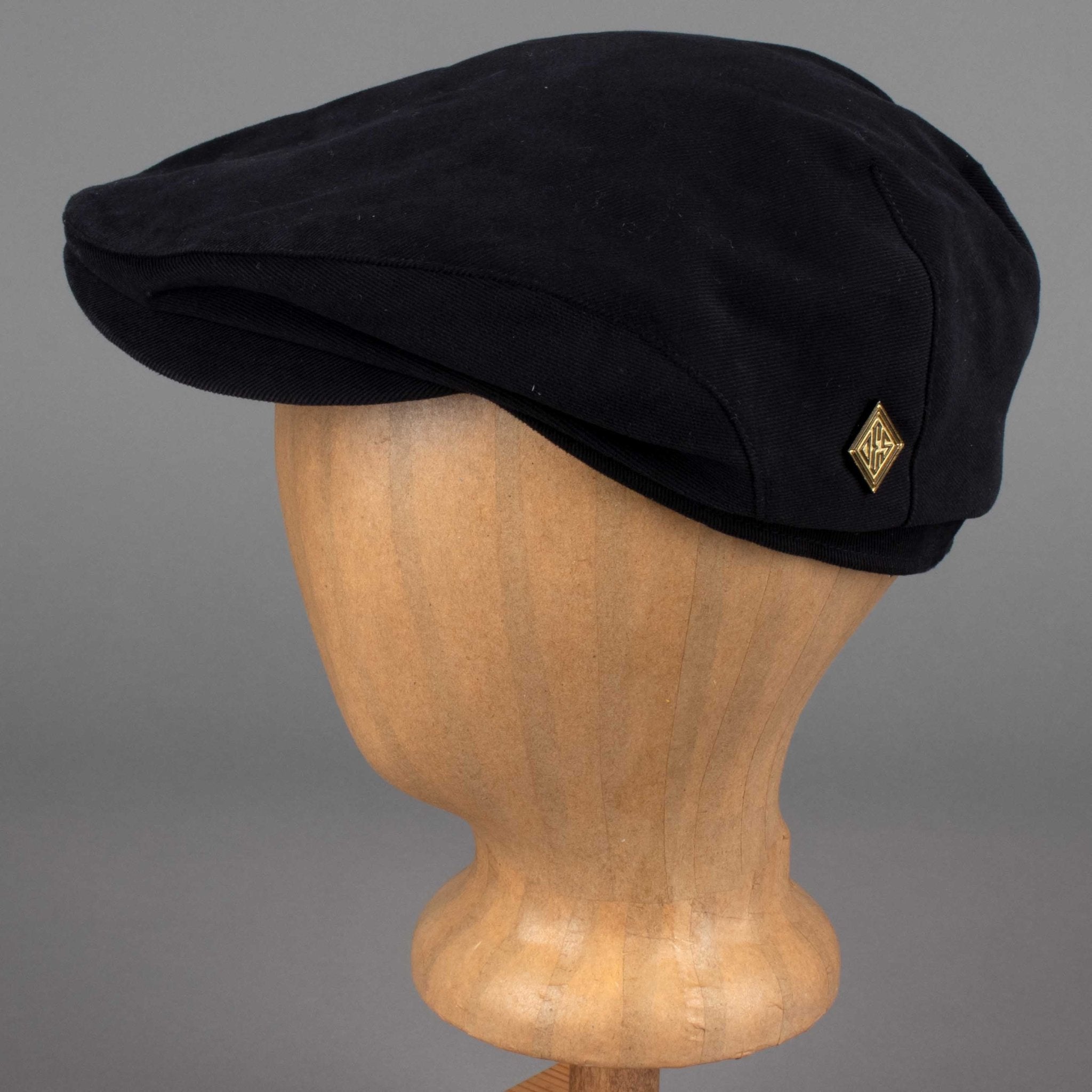 Diefenthal & Sohn1928 Dandy Edmond Cap in blackCapBritish Parts Lucerne