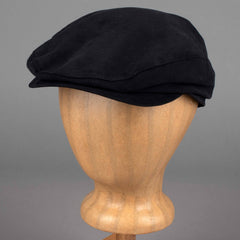 Diefenthal & Sohn1928 Dandy Edmond Cap in blackCapBritish Parts Lucerne