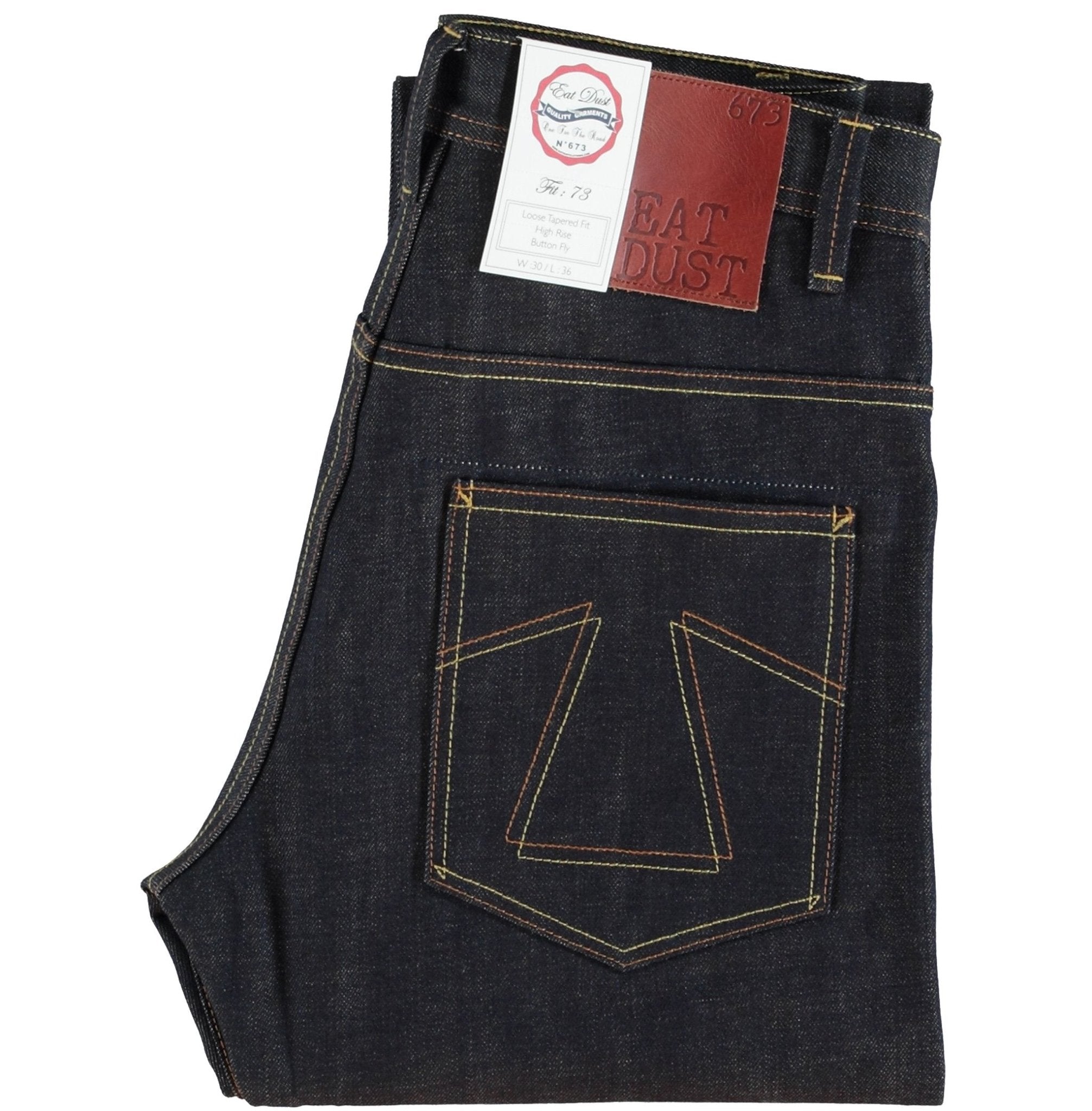 Eat Dust ClothingFit 73 Jeans Indigo BluePantsBritish Parts Lucerne