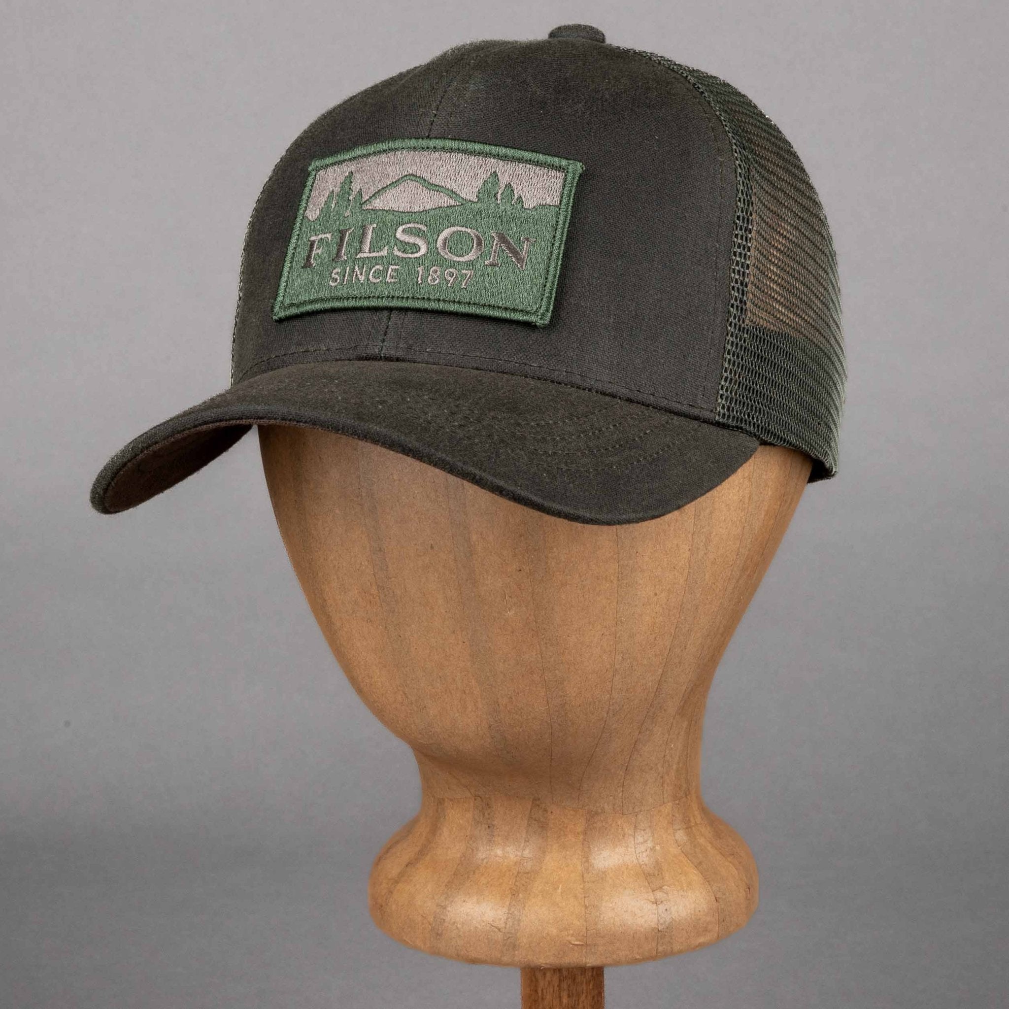 FilsonLogger Mesh Cap - Otter GreenCapBritish Parts Lucerne