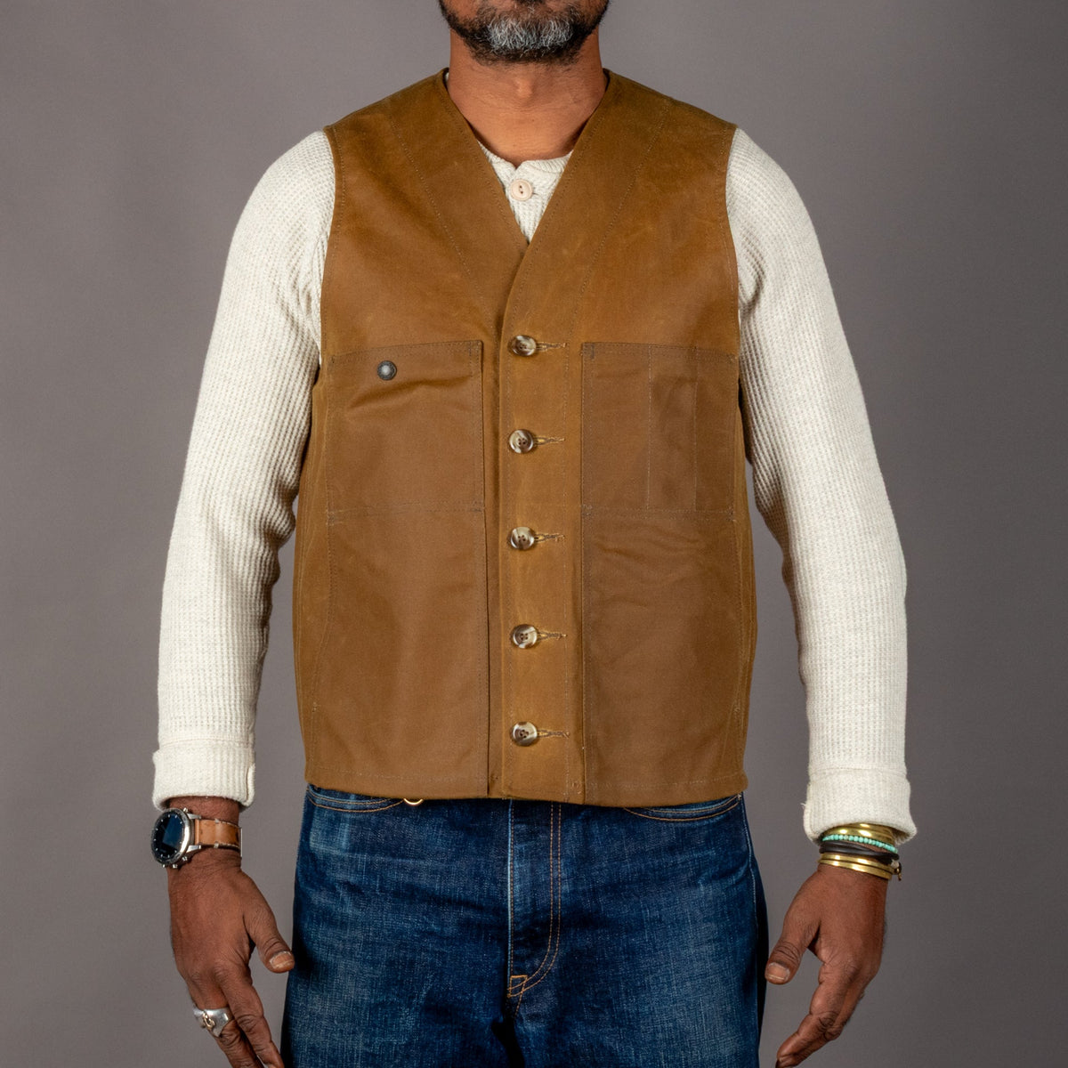 FilsonOil Tin Cloth VestVestBritish Parts Lucerne