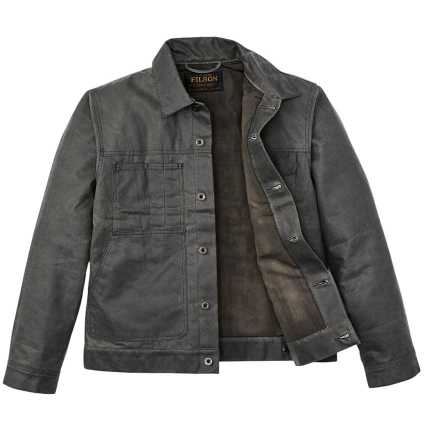 FilsonShort Lined Cruiser Jacket - Castor GreyJacketsBritish Parts Lucerne