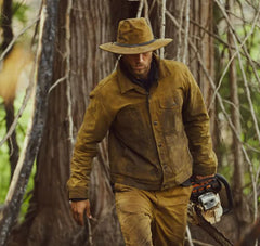 FilsonShort Lined Cruiser Jacket - Dark TanJacketsBritish Parts Luzern