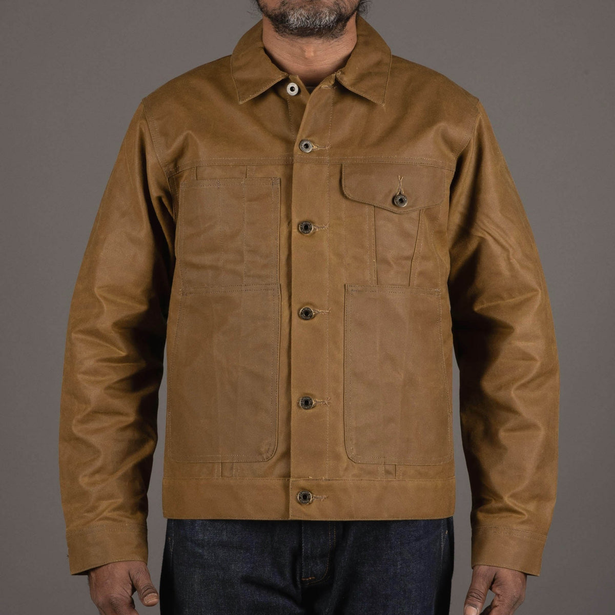FilsonShort Lined Cruiser Jacket - Dark TanJacketsBritish Parts Luzern