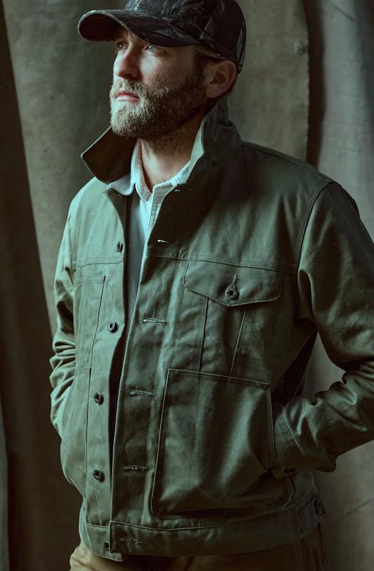 FilsonShort Lined Cruiser Jacket - Military GreenJacketsBritish Parts Luzern