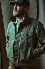 FilsonShort Lined Cruiser Jacket - Military GreenJacketsBritish Parts Luzern