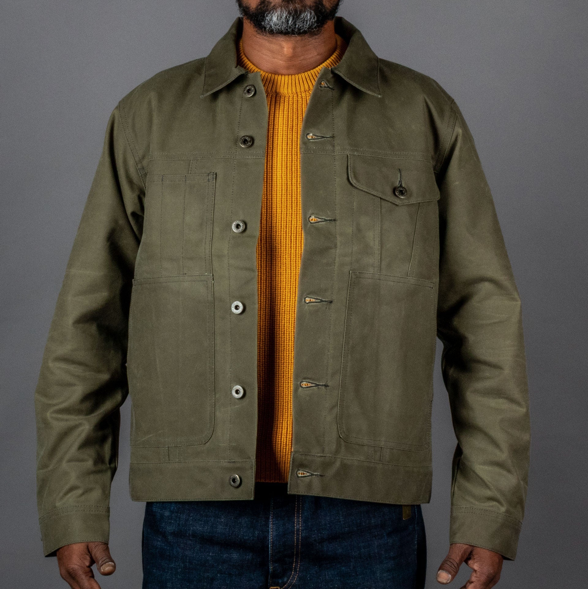 FilsonShort Lined Cruiser Jacket - Military GreenJacketsBritish Parts Luzern