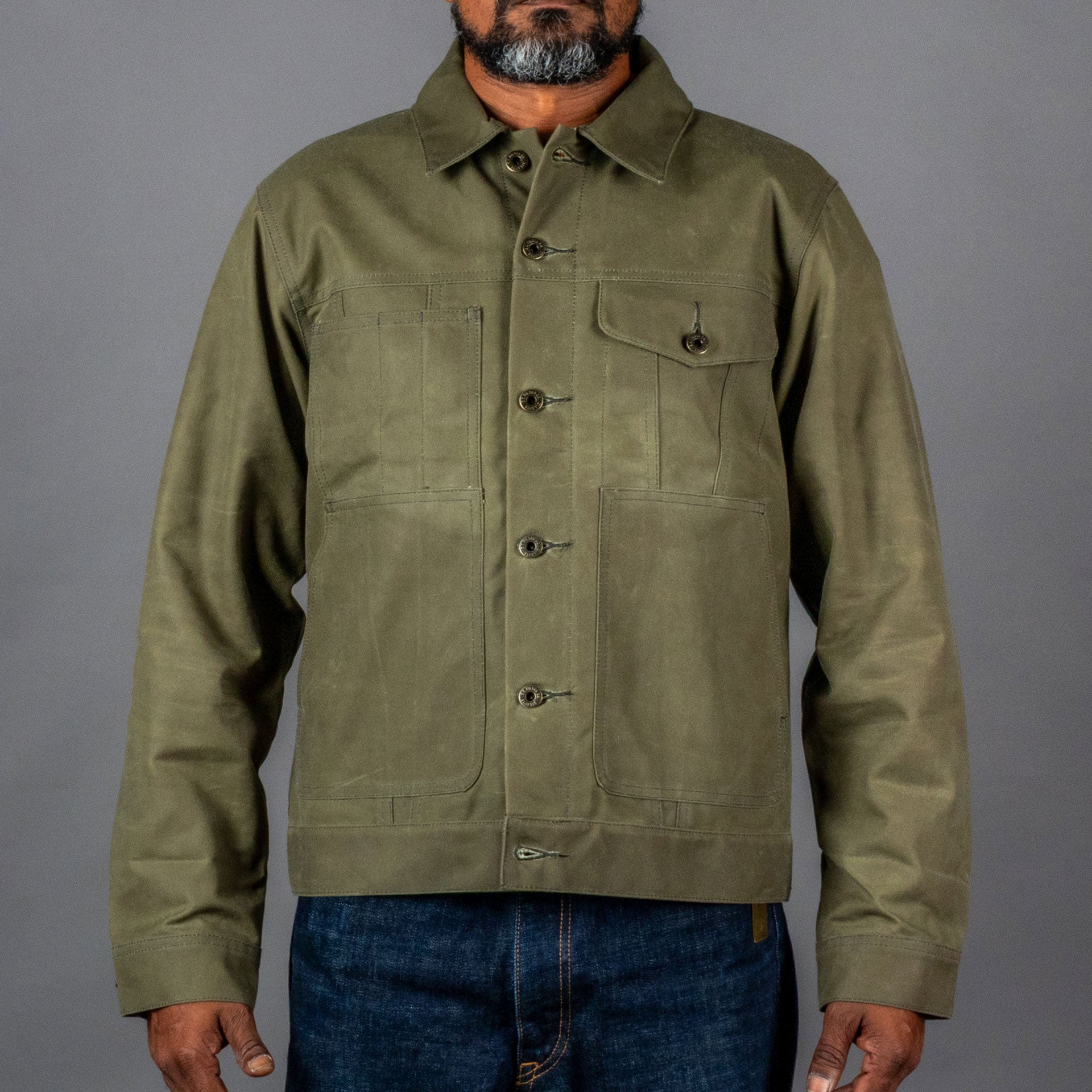 FilsonShort Lined Cruiser Jacket - Military GreenJacketsBritish Parts Luzern