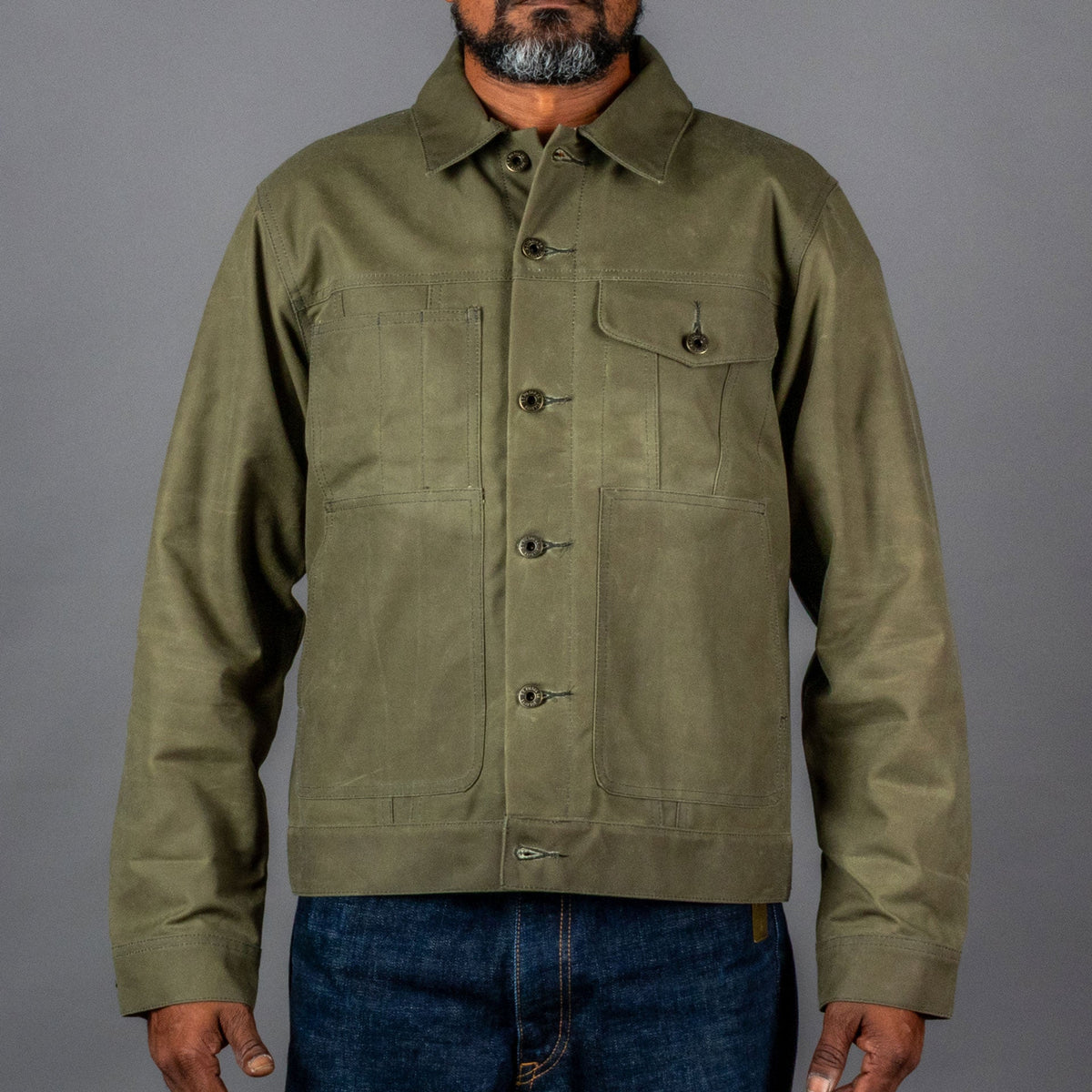 FilsonShort Lined Cruiser Jacket - Military GreenJacketsBritish Parts Luzern