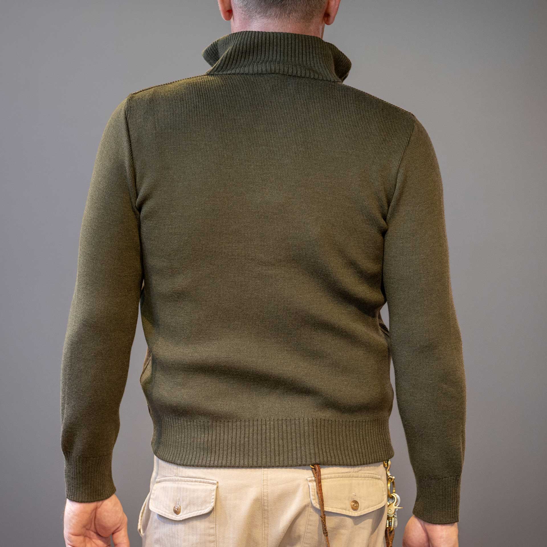 G.R.P.Buttons Jacket GreenCardiganBritish Parts Lucerne