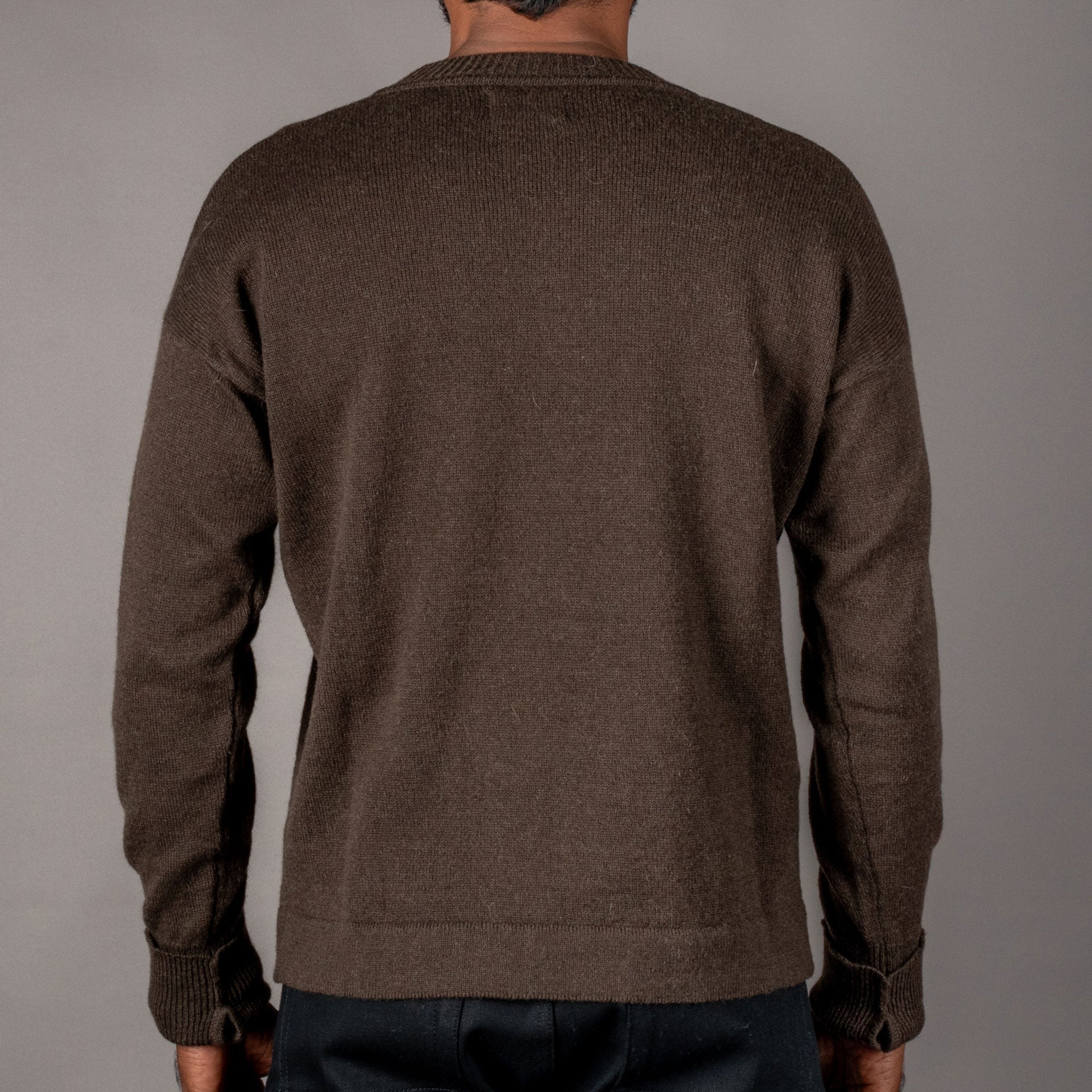 G.R.P.Crewneck CC21 BrownPulloverBritish Parts Lucerne
