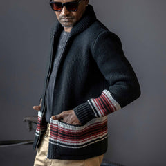 G.R.P.Folk 80 Zip JacketCardiganBritish Parts Lucerne