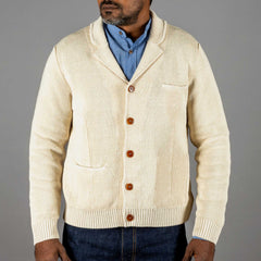 G.R.P.Max 3 linen jacket ecruknitted jacketBritish Parts Lucerne