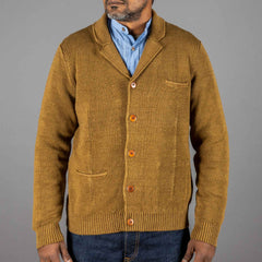 G.R.P.Max 3 linen jacket Tabaccoknitted jacketBritish Parts Lucerne