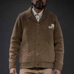 G.R.P.Max 3 cardigan brownCardiganBritish Parts Lucerne