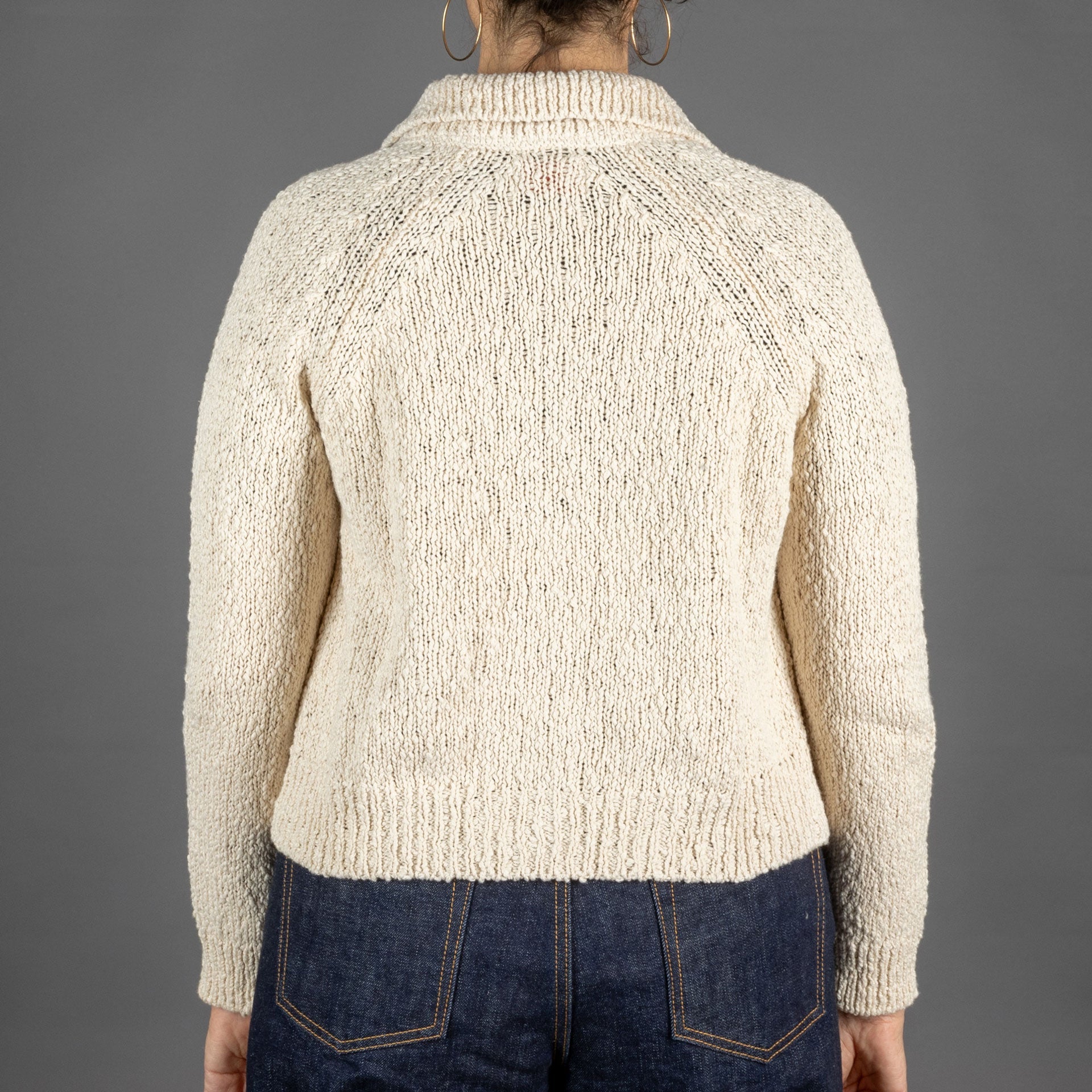 G.R.P.Women Cardigan EcruCardiganBritish Parts Lucerne