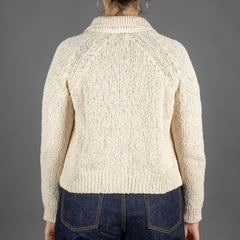 G.R.P.Women Cardigan EcruCardiganBritish Parts Lucerne